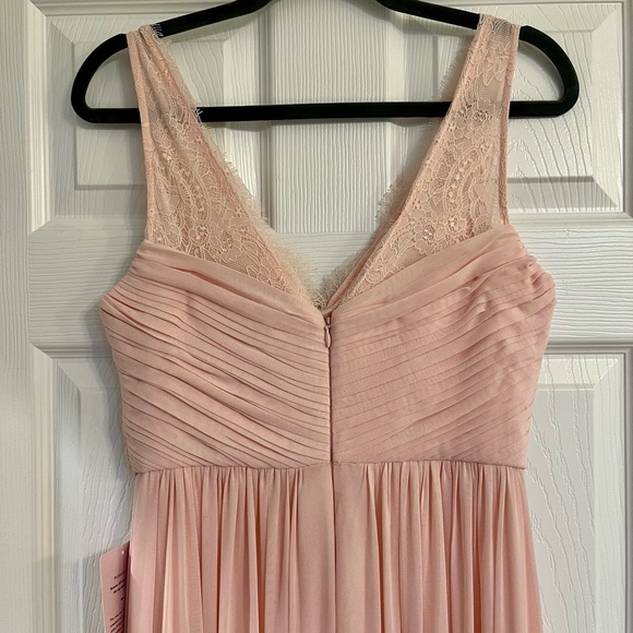 NWT BHLDN Nouvelle Fleur Blush Bridesmaid Dress - Picture 7 of 11
